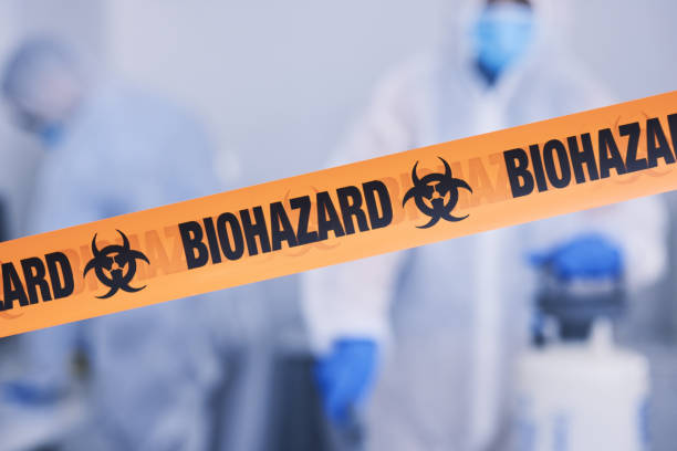 Professional Blood Cleanup technician working in Hartsfield, GA